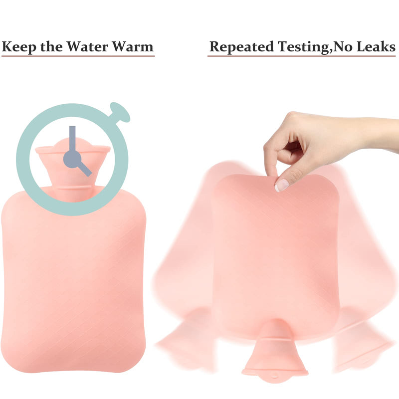 Hot Water Bottle Belt, Rubber Hot Water Bags with Waist Cover, Wearable Hot Compress Warmer Bag for Pain Relief Neck, Shoulders, Legs, Menstrual Cramps, Hand Warmer, Soft Plush Waist Belt Cover (Dog) Dog - BeesActive Australia