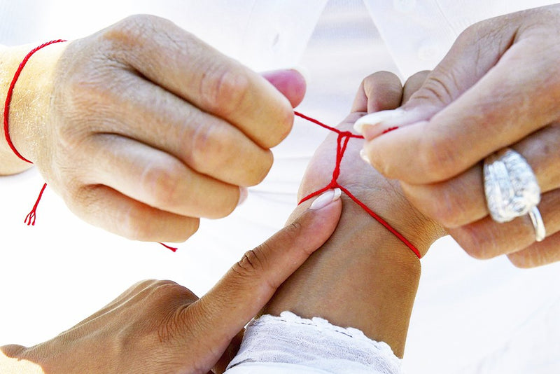 7 pcs Red String Bracelet – Original Kabbalah Against Evil Eye Protection from Rachel’s Tomb in Israel + Ben Porat Prayer + certificate of blessing + wearing instruction - BeesActive Australia