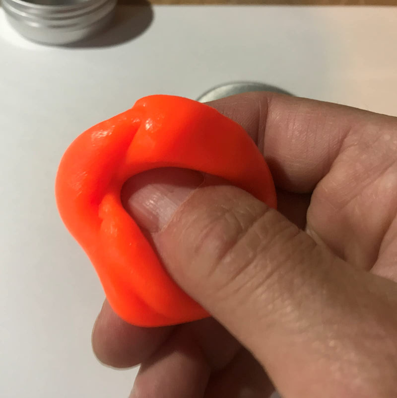 Stress Putty | Sensory Relief | Fidget Toy | Relax and Concentrate | Easy Orange Scented 20g tin by Dr Clever™ - BeesActive Australia