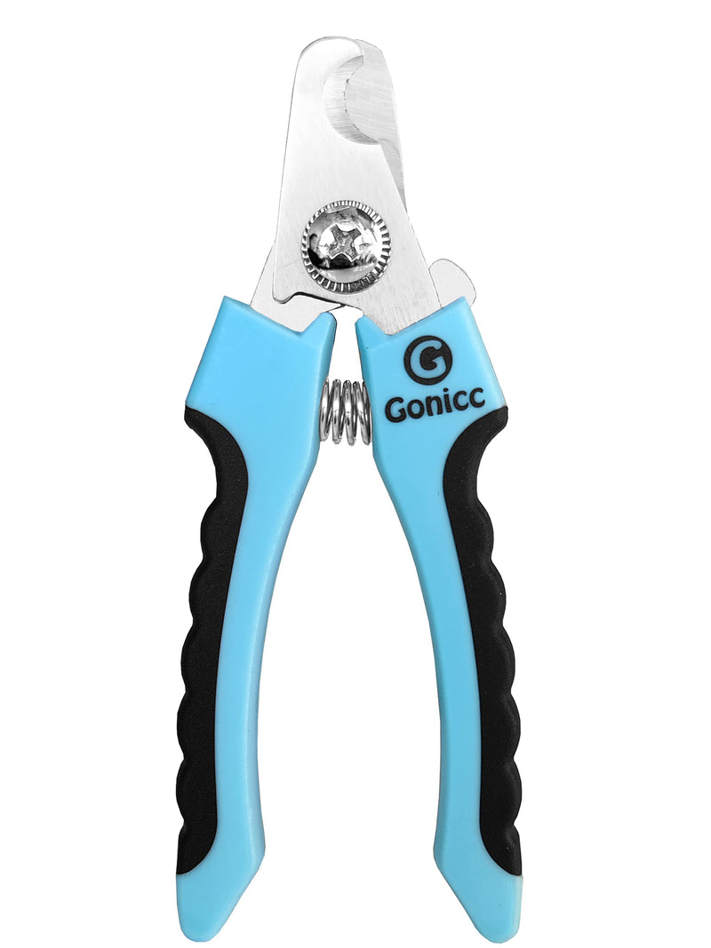 gonicc Dog & Cat Pets Nail Clippers and Small Medium Breeds Nail Clippers. with Safety Guard to Avoid Over Cutting, Free Nail File, Razor Sharp Blade - BeesActive Australia