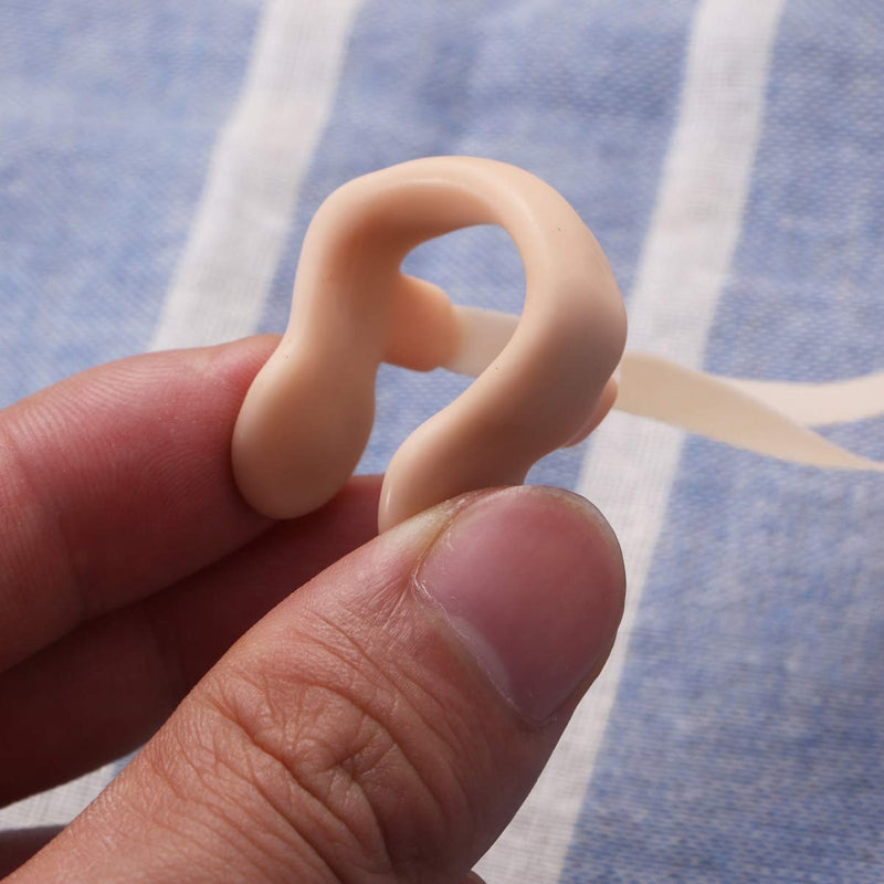 SEWACC Swimming Nose Clip with String- Friendly Latex Soft Functional Nose Clip for Adults Swimming - BeesActive Australia