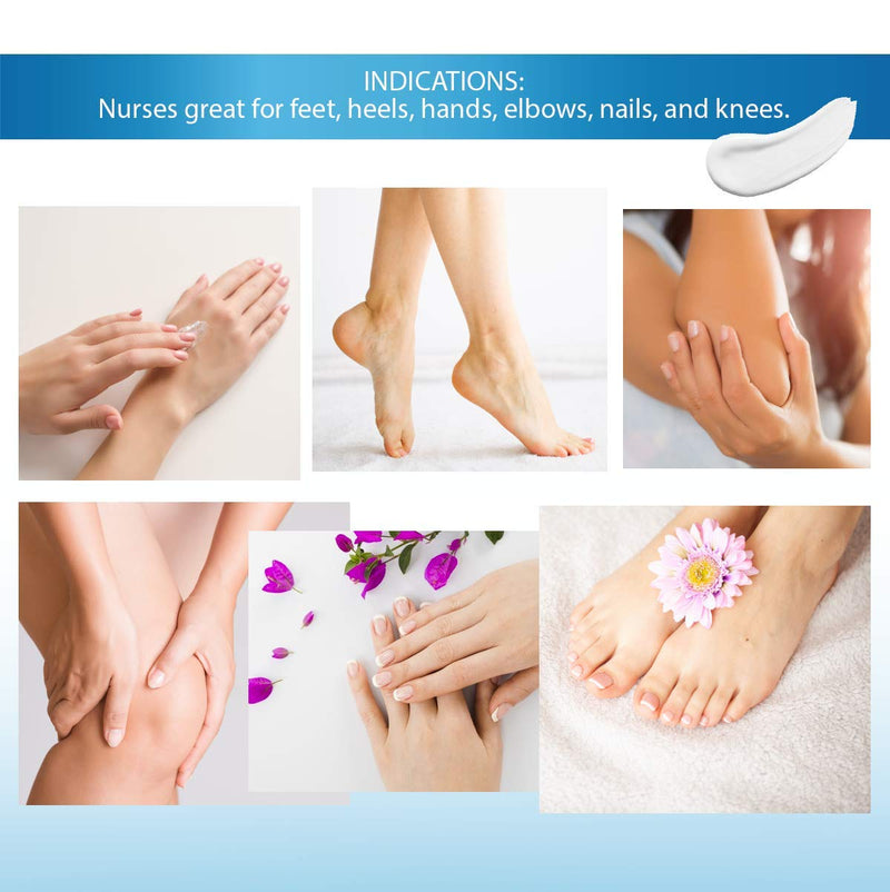 Urea 40% Foot Cream 5.29 oz ‖ Best Callus Remover For Feet, Knees& Elbows ‖ Natural Moisturizes Nourishes Softens Dry, Rough, Cracked, Dead Skin - BeesActive Australia