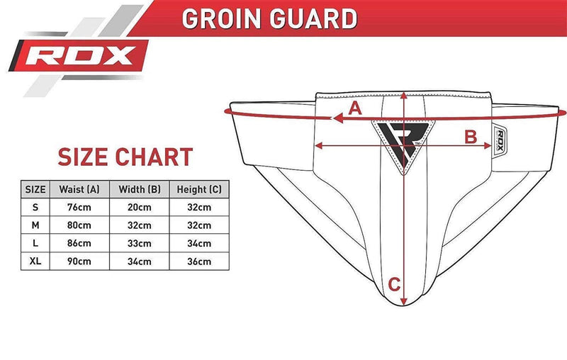 [AUSTRALIA] - RDX Groin Guard for Boxing, MMA Training, Abdominal Protector for Martial Arts, Kickboxing & Muay Thai, Abdo Protection Gear for Men, Jock Strap for Sparring, Taekwondo, BJJ, Karate & Fighting Small 