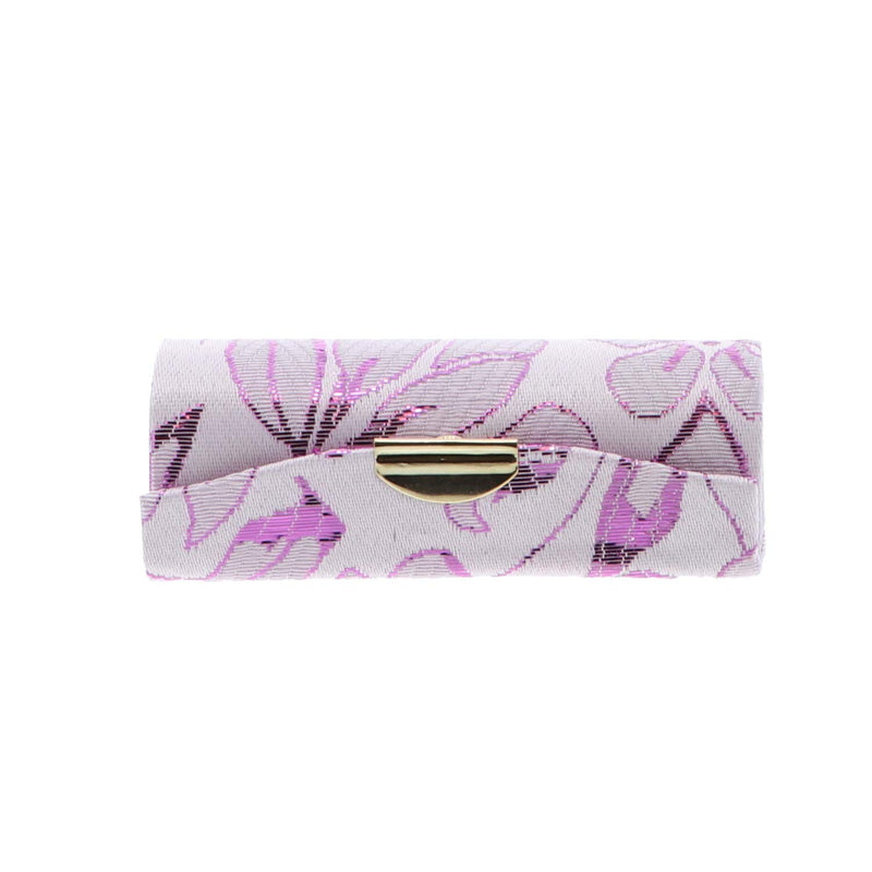 Lavender Elegant Ladies Lipstick Case with Mirror Purse Holder Set of 2 Lavender - BeesActive Australia