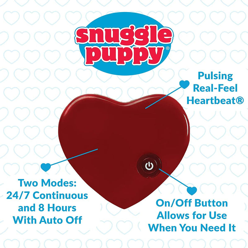Snuggle Puppy - Extra Heat Pack Bundle - Comes with Snuggle Puppy and Extra 6-Pack of Heat Packs for Pets - BeesActive Australia