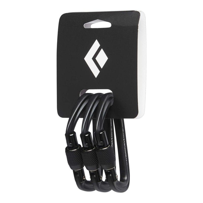 Black Diamond Hotforge Screwgate 3 Pack - BeesActive Australia