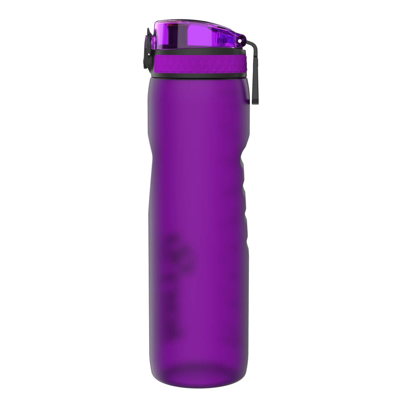 Ion8 Quench Leak Proof BPA Free Outdoors & Gym Water Bottle, 1000ml (32 oz), Frosted Purple - BeesActive Australia