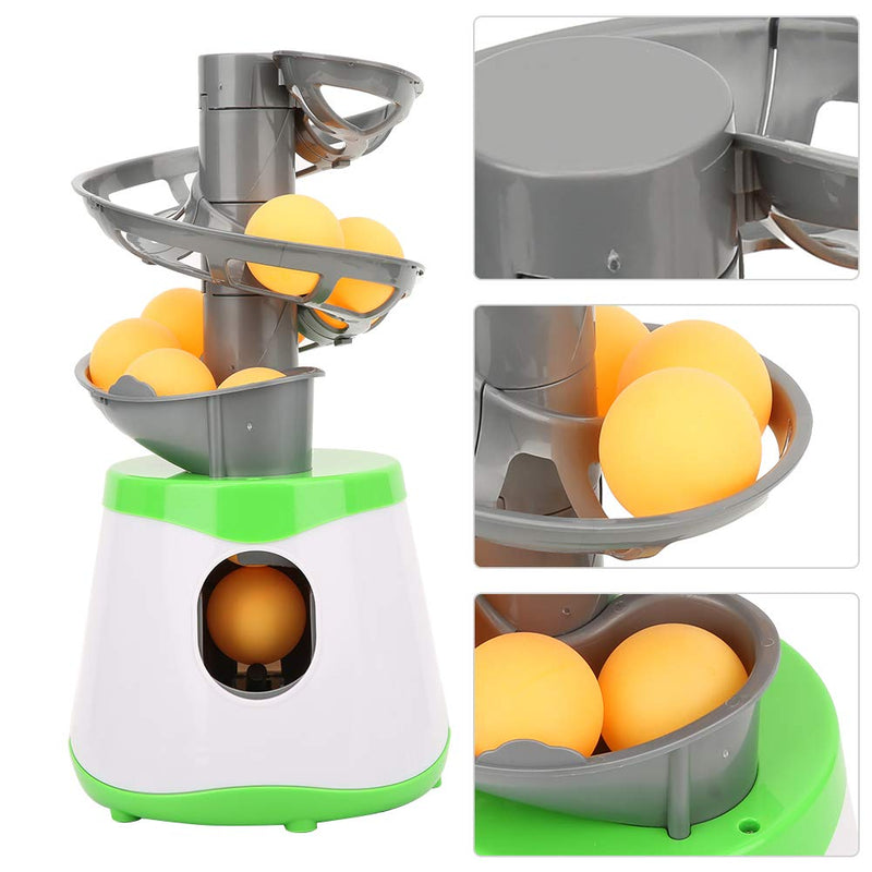 Table Tennis Trainer, Portable ABS Ping Pong Ball Automatic Launcher Table Tennis Practice Training Machine Children Entertainment Toy - BeesActive Australia