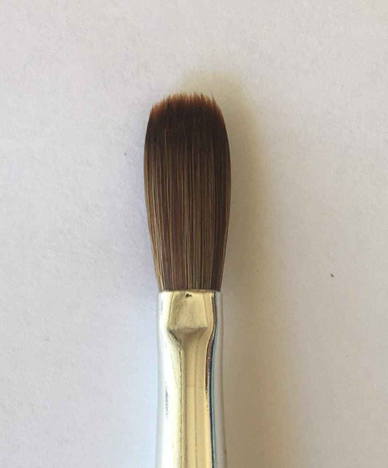 Old Style - Short Handle - EX CRIMPED 100% Kolinsky Arcylic Nail Brush (Crimped 6) - BeesActive Australia