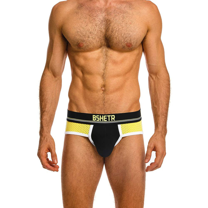 BSHETR Men's Jockstraps Athletic Supporters 5-Pack Ultra Soft Daily Sports Underwear Multi-b XXL - BeesActive Australia