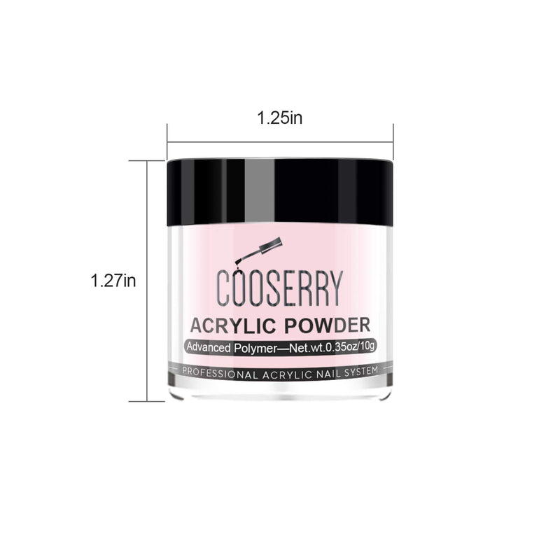Cooserry Dipping Powder Nail Set - 8 Colors Nail Dip Powder Kit for Starter with Dipping Powder System Includes Base Coat Activator and Top Coat Plus Manicure Tools Kit - Apply with Ease Black - BeesActive Australia