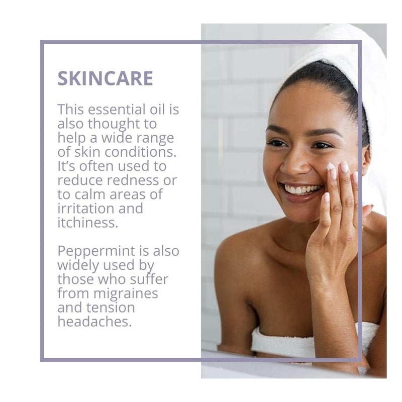 Freshskin Beauty LTD | Peppermint Essential Oil 100ml Mentha Piperita - 100% Pure & Natural Essential Oils - BeesActive Australia