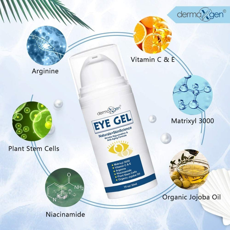 EYE GEL + Firming Eye Gel Treatment for Dark Circles, Puffy Eyes, Crow's Feet, Fine Lines & Under Eye Wrinkles - BeesActive Australia