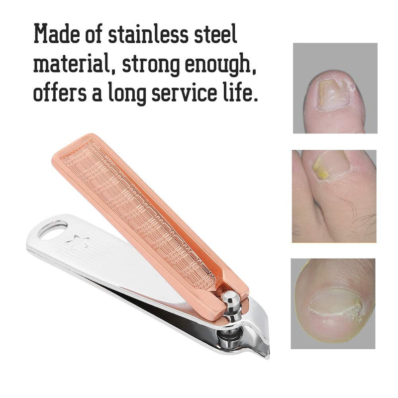 Fingernail Clippers, Nail Clippers Alloy Bevel Oblique Nail Cutter Preventing Nail Splitting with a Nail File, Ultra Sharp Sturdy Toenail Clipper Manicure Pedicure Finger Toe Scissors - BeesActive Australia