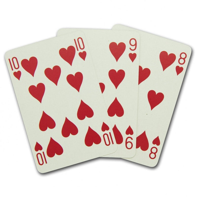 I May Be Left-Handed but I'm Always Right Playing Cards with 4 Indices, 2 Decks - BeesActive Australia