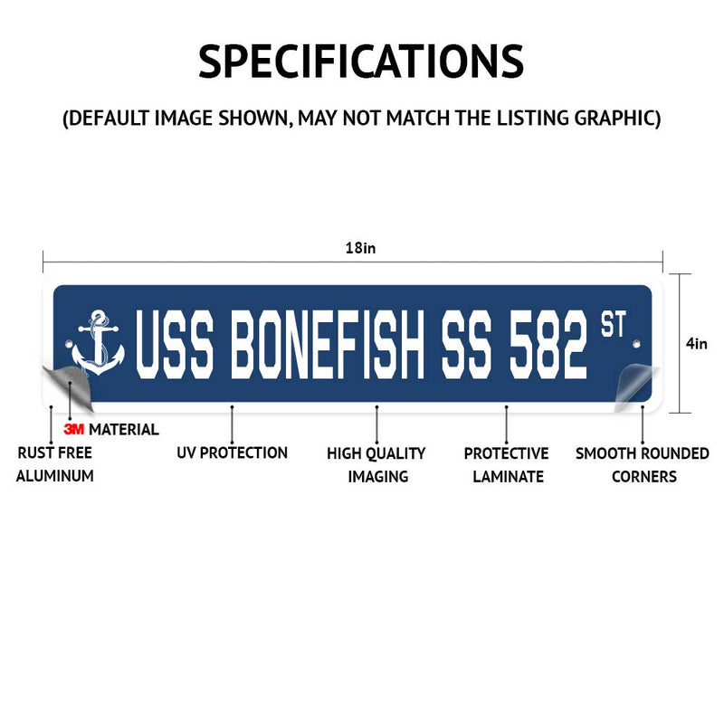 SignMission 4" X 18" Aluminum Sign, Copenhagen Denmark - BeesActive Australia