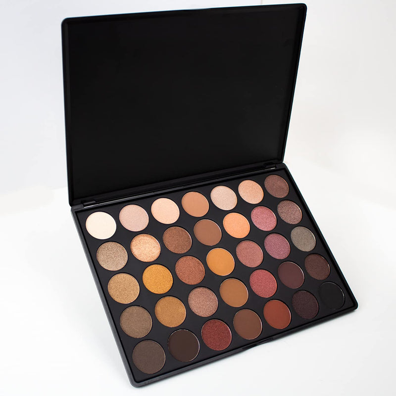 Palladio Ultimate Pro Eyeshadow Palettes, Professional and Personal Use, 35 High Pigmented Powder Colors, Matte, Shimmer, Satin Finishes, Long Lasting (FALL 2020) FALL 2020 - BeesActive Australia