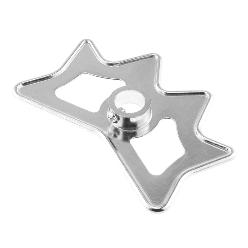 DGZZI Billiard Bridge Head Silver Aluminium Alloy Slip-On Moosehead Bridge Head for Billiard Pool Cue Stick - BeesActive Australia