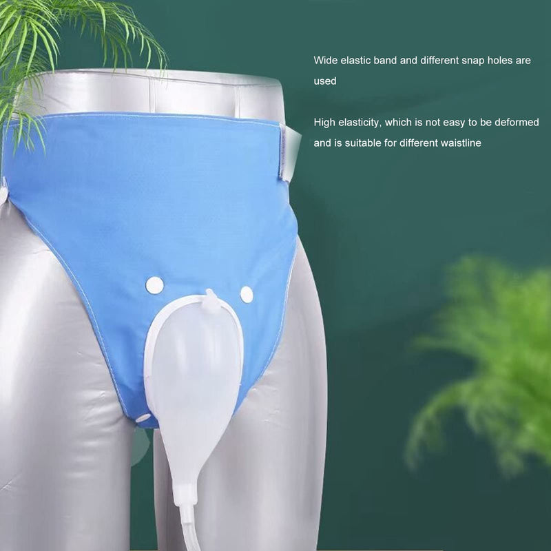 Urinal Bag, Wearable Urine Bag with Pee Catheter Duct 1000ML 2000ML for Men Elderly Urinary Incontinence Bedridden Patients - BeesActive Australia