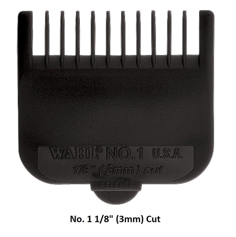 Wahl Professional Animal Attachment Guide Comb 10-Pack Grooming Set (Fits only with Wahl's Show Pro Plus, Iron Horse, Pro Ion, U-Clip, & Deluxe U-Clip Clippers) (#3173-500) - BeesActive Australia