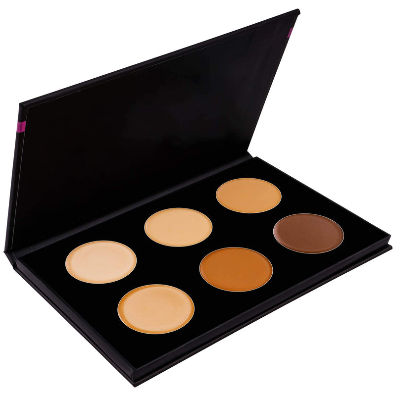 SHANY Foundation/Cream Contour & Highlighting Palette - Layer 1 - Refill for the 6 Layer Mini Masterpiece Collection Makeup Set - BeesActive Australia