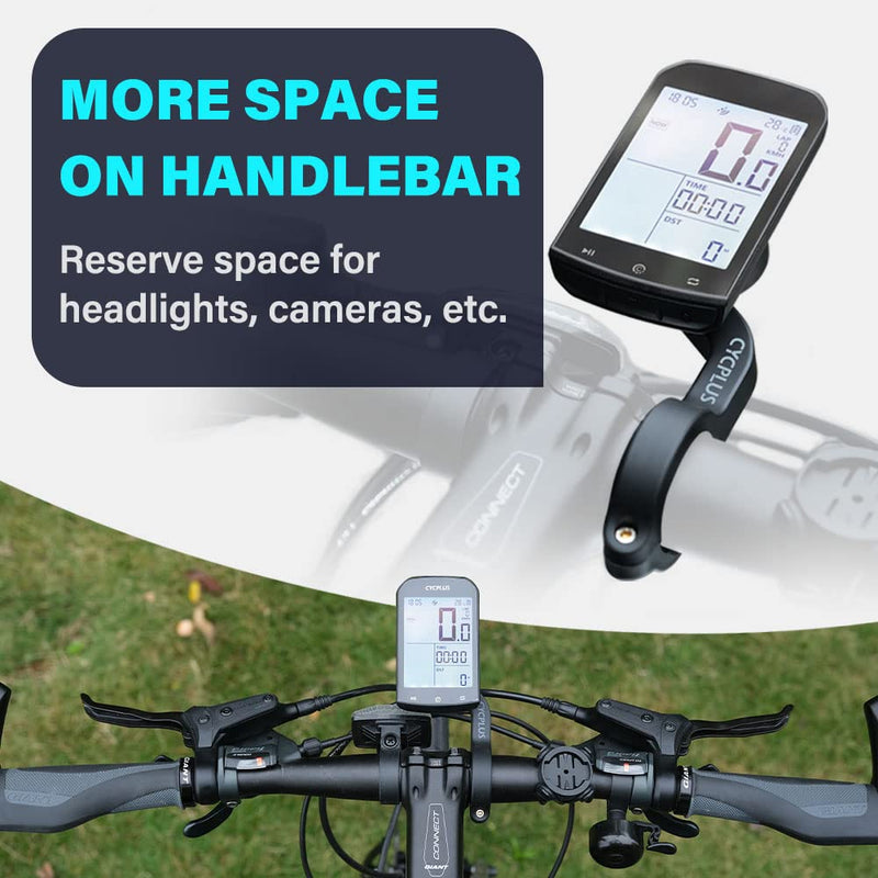 CYCPLUS Cycling Out Front Bike Mount Designed for All Cycling Computer, Garmin Edge and Other Normal Models Z2 … black - BeesActive Australia