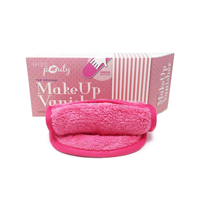 The Original Miss Pouty MakeUp Vanisher Cloth With Integrated Glove- Removes Make Up With Just Water - BeesActive Australia