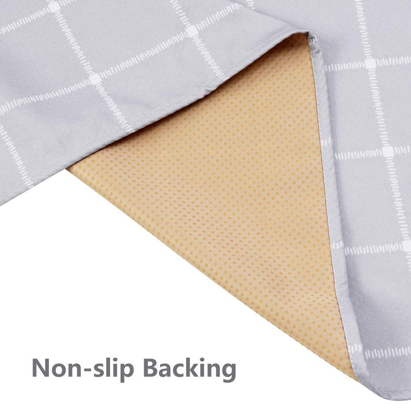 Highchair Splash Mat, Non-slip Baby Splat Mat for Under High Chair/Arts/Crafts, WOMUMON Waterproof Floor Spill Mat Mess Mat and Table Cloth Checkered - BeesActive Australia