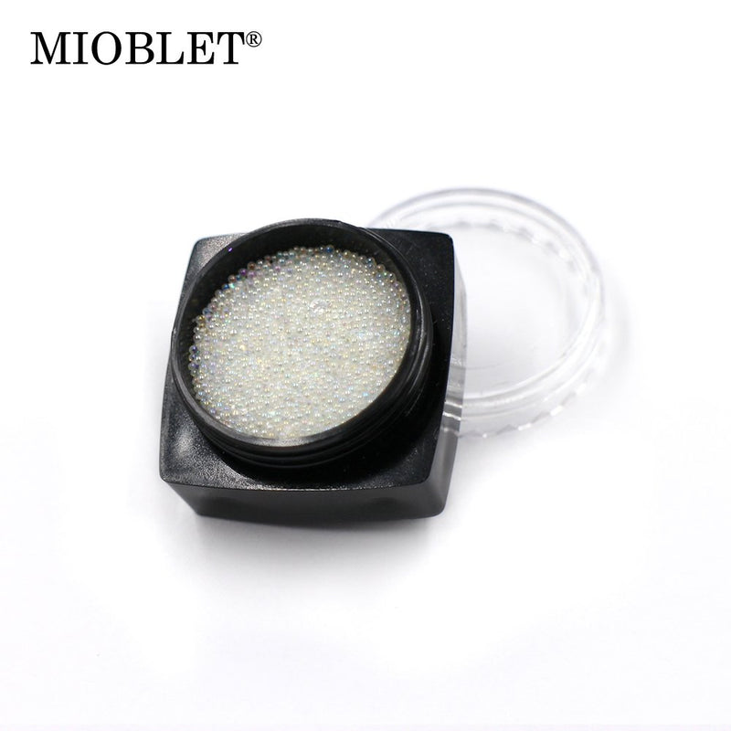 MIOBLET 10000Pcs/Box 6 Boxes Wizard Beads Crystal Sand Nail Rhinestones 3D Tiny Nail Beads DIY Mini Nail Art Rhinestones Manicure For Nails Decorations Rhinestone - BeesActive Australia