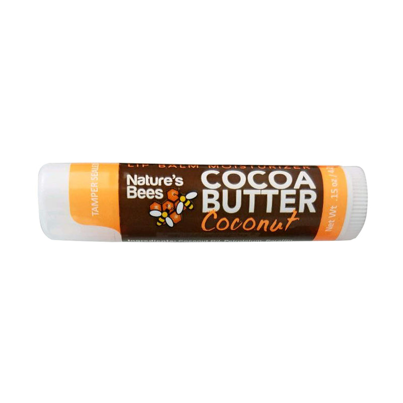 Nature's Bees Cocoa Butter Lip Balms, Lip Moisturizer Treatment - Pack of 16, (Tropical Variety Assortments - Cherry, Citrus, Coconut, Mint) Tropical Variety Assortments - BeesActive Australia