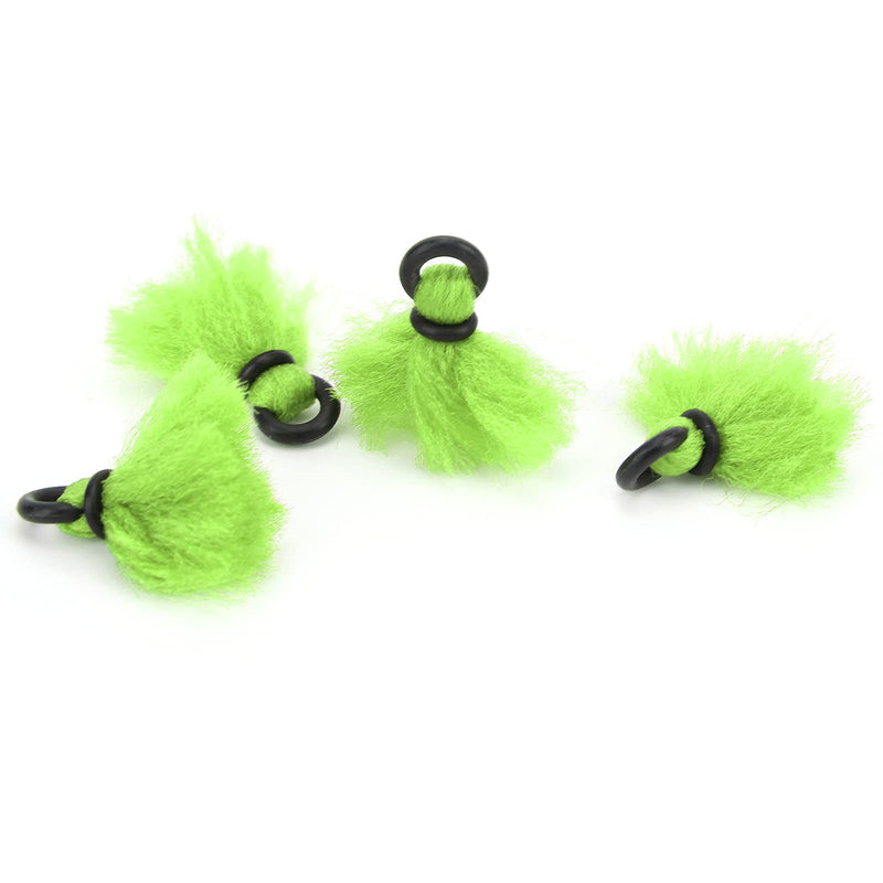 Alomejor 4pcs Fly Fishing Float 3.3cm/1.3in Yarn Strike Indicators Drift Hook Positioning Floats Bobbers green - BeesActive Australia