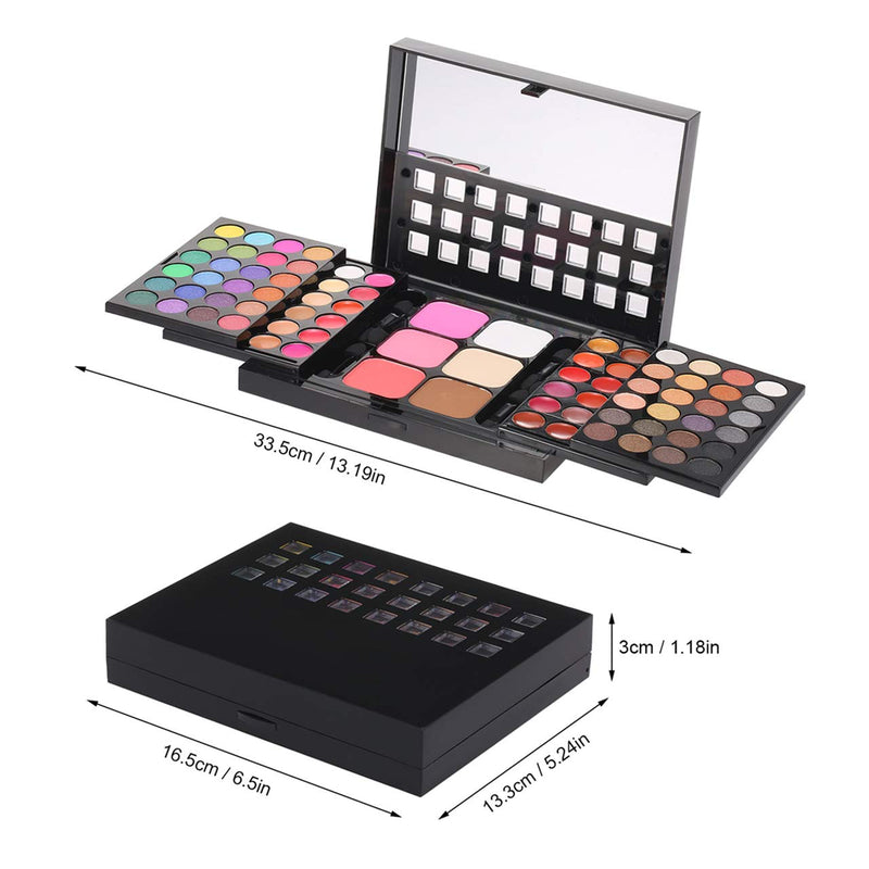 Pure Vie Professional 48 Colors EyeShadow Palette, 18 Lip Gloss, 6 Concealer, 3 Blusher and 3 Shading Powder - Ideal for Professional as well as Personal Use - BeesActive Australia