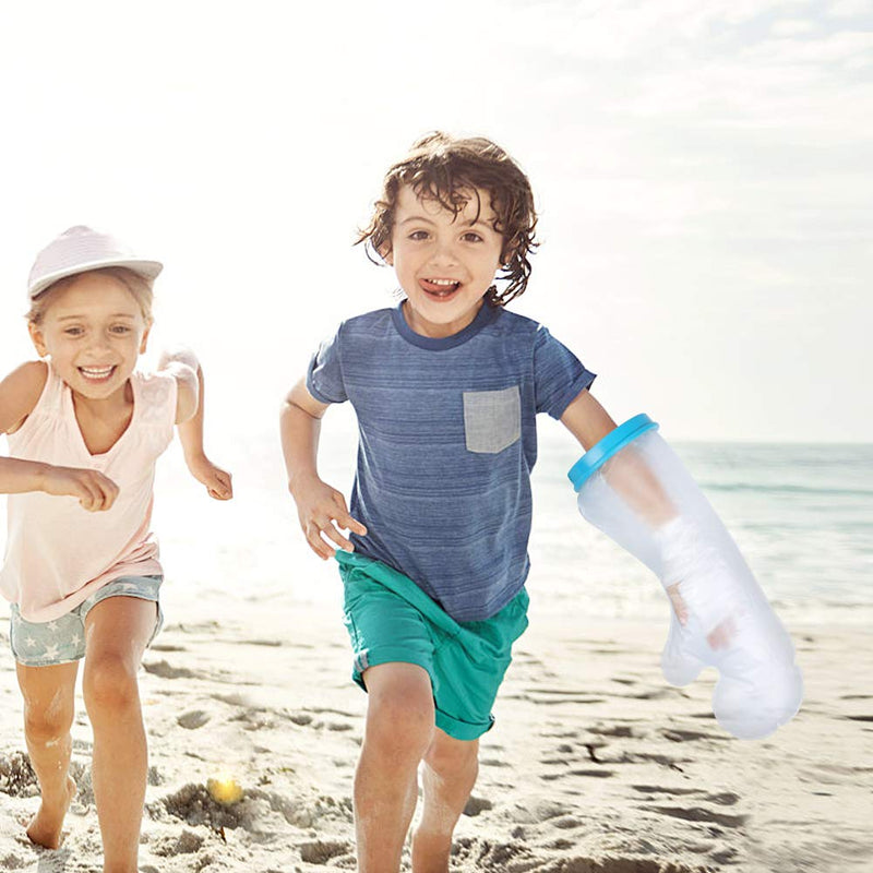 Yosoo Health Gear Kids Arm Cast Covers, Waterproof Arm Cover for Shower, Child Cast Protector Watertight Seal Keep Wound and Bandage Dry for Broken Arm, Wrist, Hand, Fingers, Left or Right Arm Arm Child - BeesActive Australia