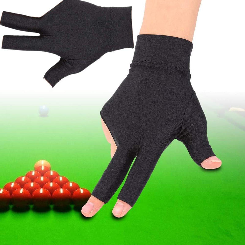 2 Pcs Billiard Gloves 3 Fingers Professional Show Snooker Billiard Pool Gloves for Man Woman - BeesActive Australia