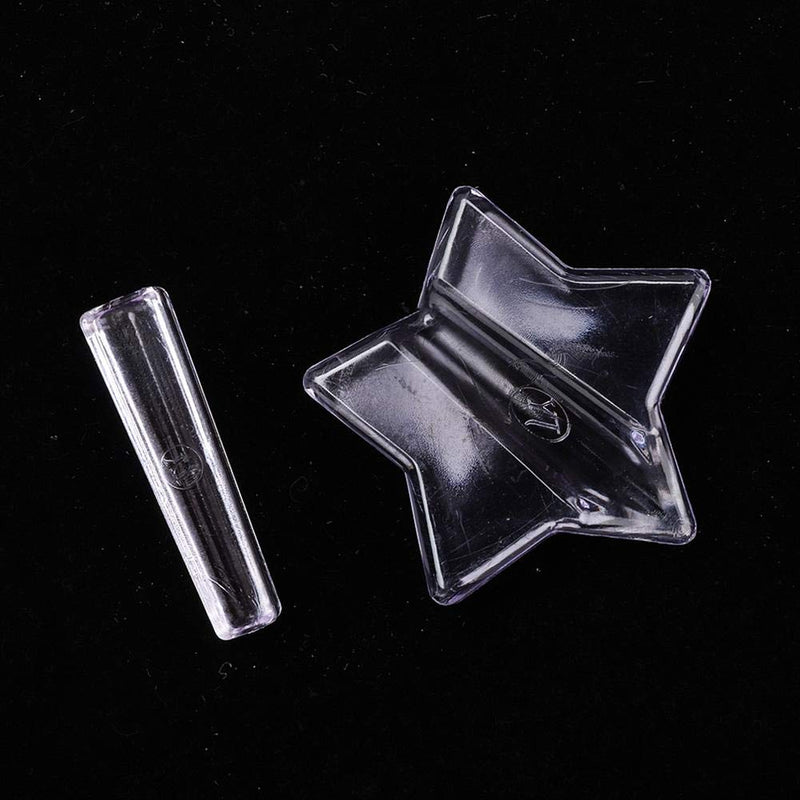 Embossed Mold Nail Tools Metal Frame Bending Nail Art Equipment (Clear) Clear - BeesActive Australia