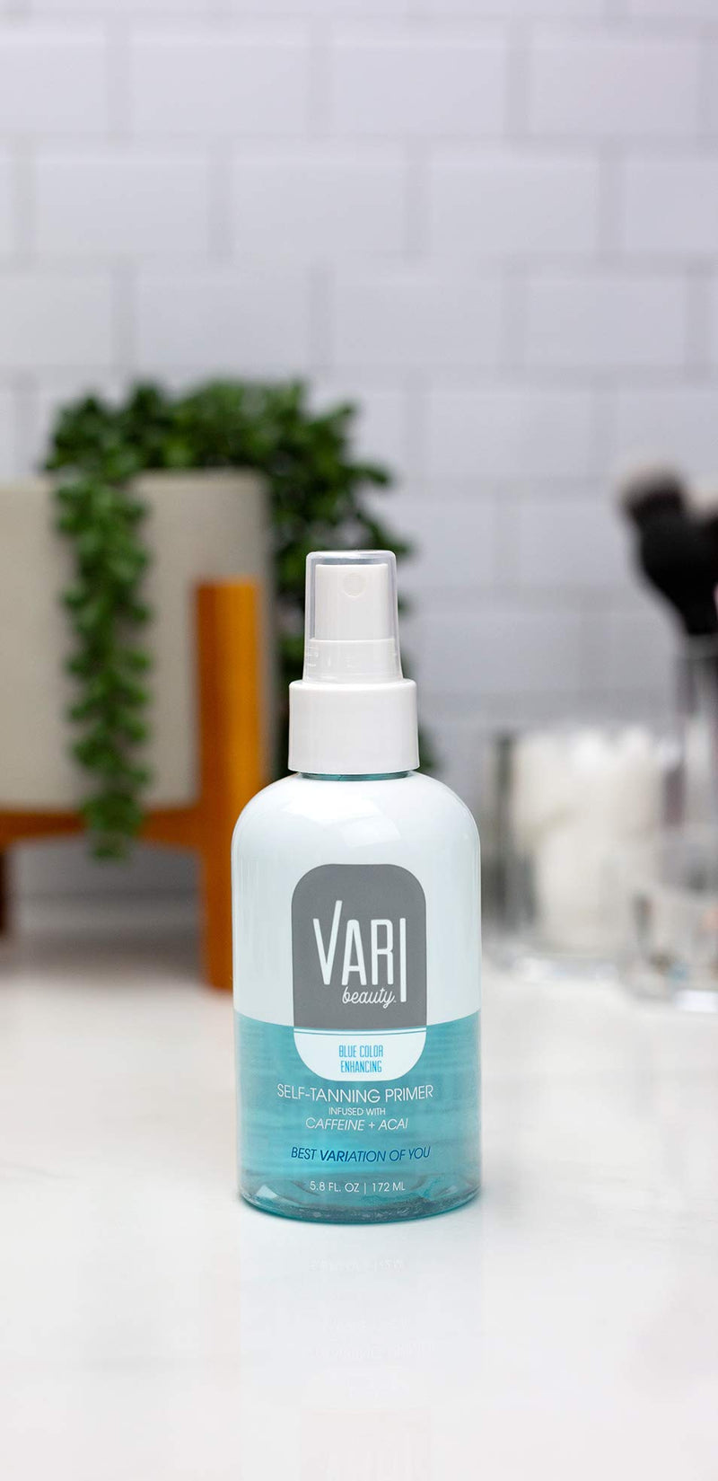 Australian Gold, VARI Beauty Color Enhancing Primer Spray Preps + Primes Skin for Hydrated and Luxurious Color Infused with Acai Caffeine Eucalyptus Extracts to Help Repair Rejuvenate, Blue, 5.8 Fl Oz - BeesActive Australia