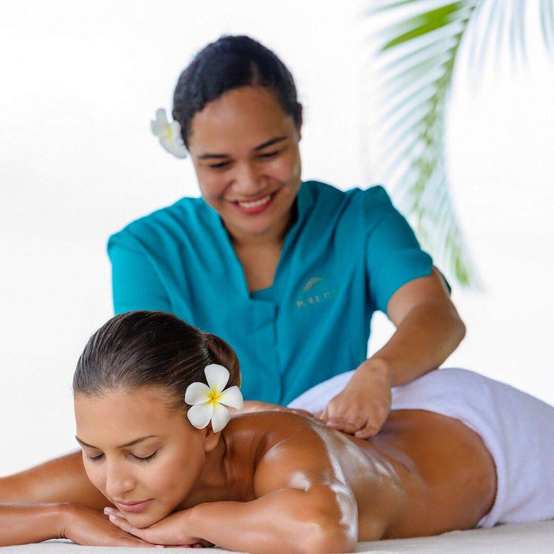 Pure Fiji Spa Box - Sugar Glow, Сoconut Milk and Honey - 2 oz. Exfoliating Scrub, 1 oz. Exotic Bath and Body Oil, ½ oz. Body Butter and 1 oz. Hydrating Body Lotion - BeesActive Australia