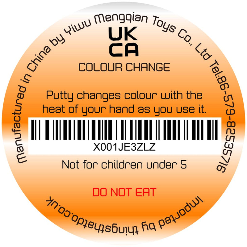 Stress Putty | Sensory Relief | Fidget Toy | Relax and Concentrate | Colour Change 20g tin by Dr Clever™ - BeesActive Australia