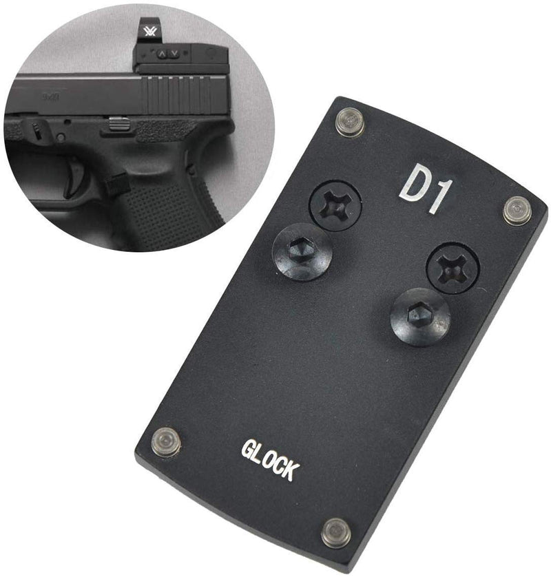 LONJN Glock 17 19 22 23 26 27 34 Mount - Vortex Venom Mount Glock Mounting Plate, Vortex Viper Mount for Glock, Glock Mount Plate for Red Dot Burris Sightmark Vortex Mini Sight - BeesActive Australia