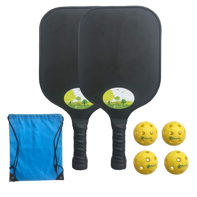 Pickleball Balls Farcunaly X1 40 Holes and X1 26 Holes, Durable Ball with Nice Bounce, Special Design for Outdoor and Indoor Courts (4 &8 Packs Available)- Bright Yellow 2 four packages - BeesActive Australia