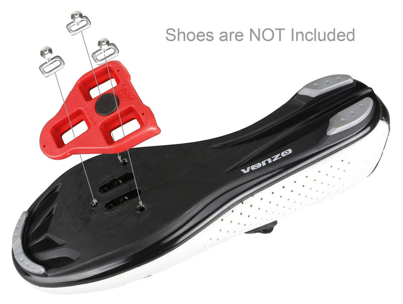 CyclingDeal Compatible with Peloton Look Delta (9 Degree) Bike Cleats - Indoor Cycling & Road Bike Bicycle Cleat Set - Fully Identical or Compatible with Peloton Indoor Bikes Pedals and Shoes 1 Pair - Delta - BeesActive Australia
