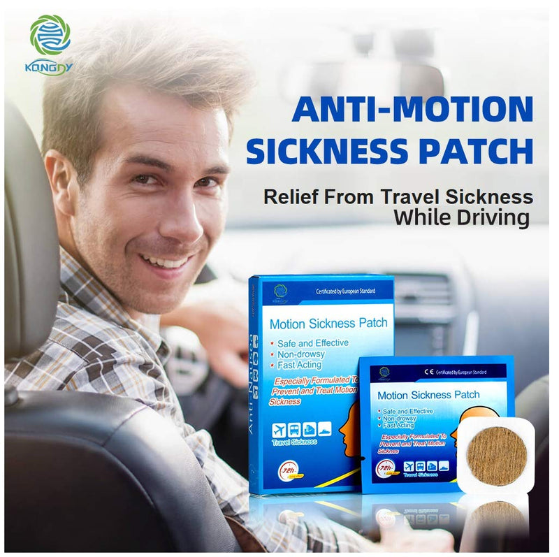 KONGDY® Motion Sickness Patch - Travel Sickness, Anti-Nausea Car Sea Plane (20) 10 - BeesActive Australia