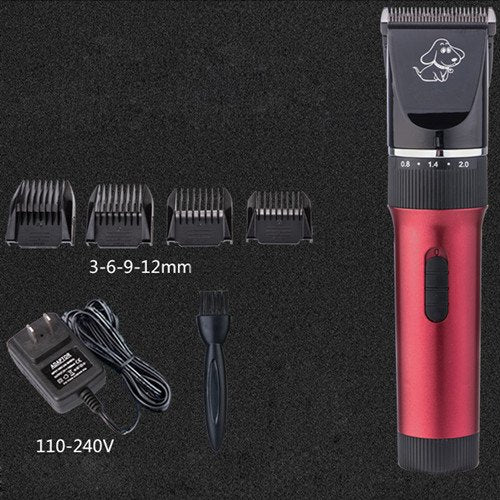 TenYua Professional Rechargeable Cordless Cat and Dog Clippers-Low Noise Pet Hair Grooming Trimmers Clippers for Dogs and Cats - BeesActive Australia