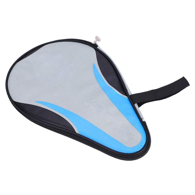 Alomejor Ping Pong Paddle Case Oxford Table Tennis Rackets Bat Bag with Waterproof Material for Dust-Proof Waterproof Full Protection Blue - BeesActive Australia