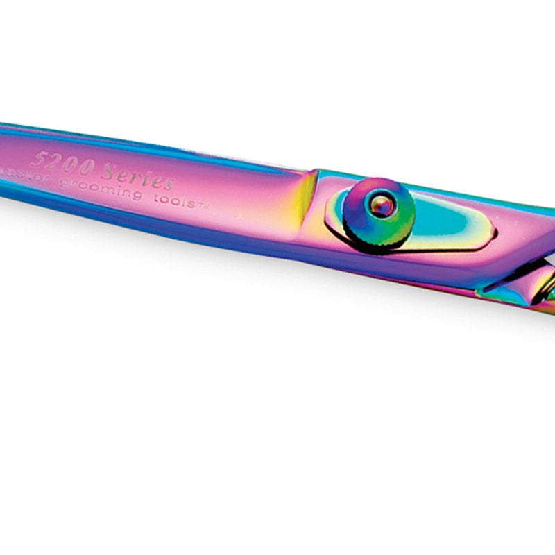 Master Grooming Tools Stainless Steel 5200 Rainbow Series Pet Straight Shears, 6-1/2-Inch 7.5-Inch Straight - BeesActive Australia