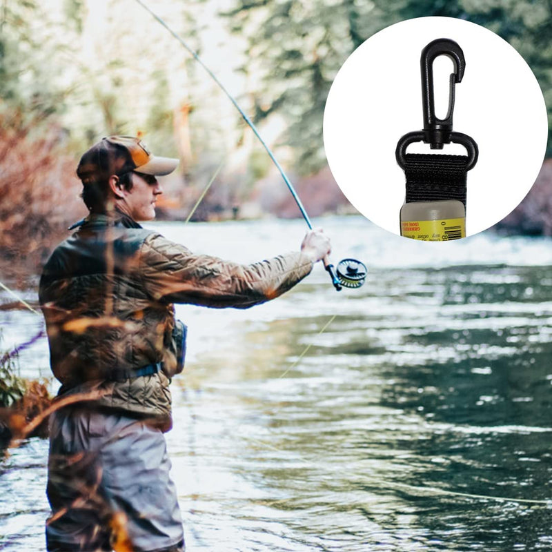 Mt. Sun Gear - Dry Fly Fishing Floatant Caddy Holder, Floatant Bottle Holder, Attach to Fishing Vest, (2) 2 - BeesActive Australia