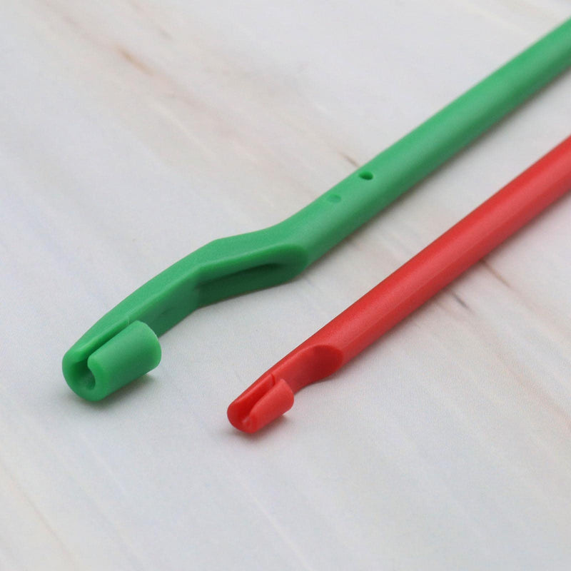 20PCS Fishing Unhooking Disgorgers Plastic Portable Detacher Dehooker Hook Removal Tool Unhook Extractor Fishing Supplies 10PCS Red and 10PCS Green - BeesActive Australia
