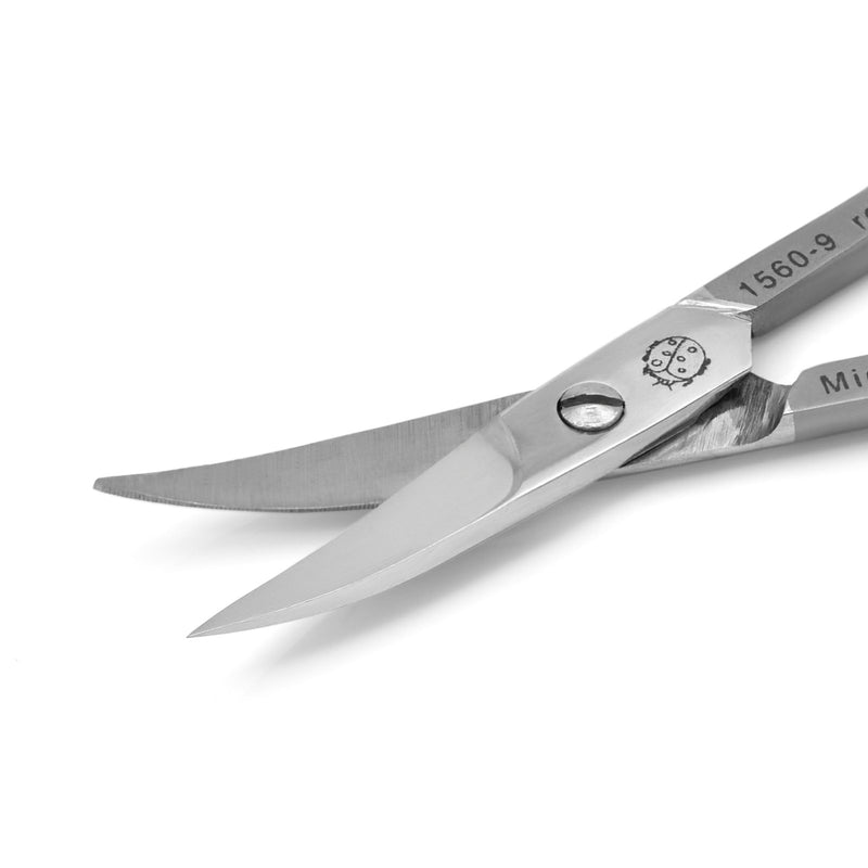 INOX Stainless Steel Micro-serrated Nail Scissors. Made by Hans Kniebes in Solingen, Germany - BeesActive Australia