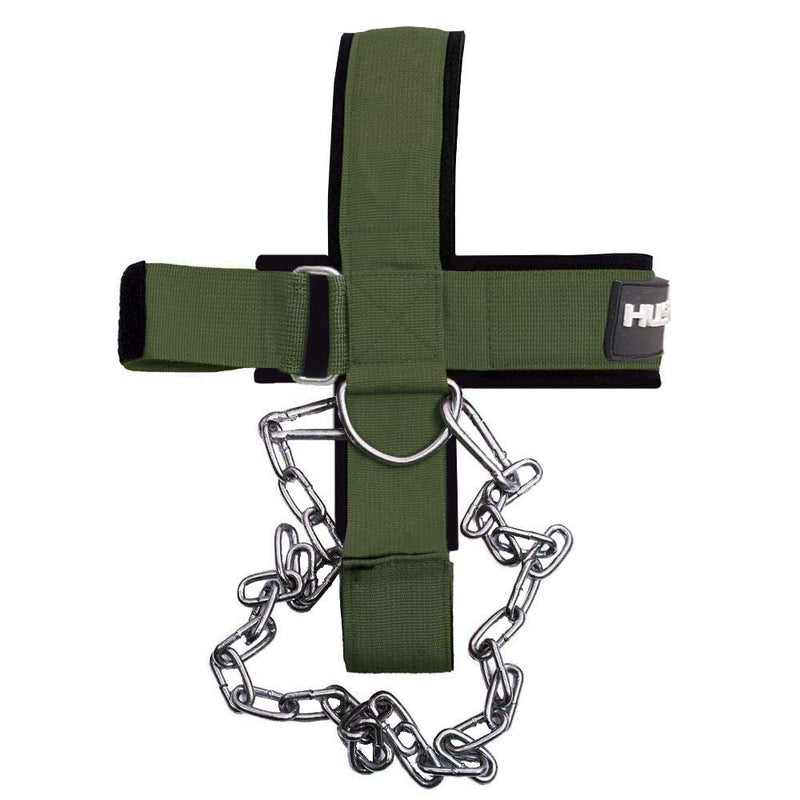 Hustle Athletics Neck Harness for Weight Training - Ultra Durable and Comfy Neck Exerciser for The Ultimate Neck Workout - Build a Strong Neck Flex and Avoid Injury - Neck Weight Lifting Harness - BeesActive Australia