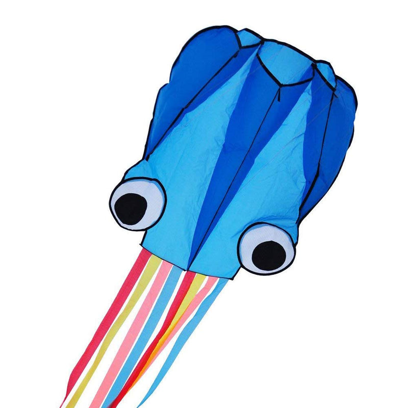 [AUSTRALIA] - Milky House 3 Pack Octopus Kite, 3D Kite Long Tail Easy Flyer Kites Beach Kites People Adults Gift 3 Colors (Blue Green Red) 